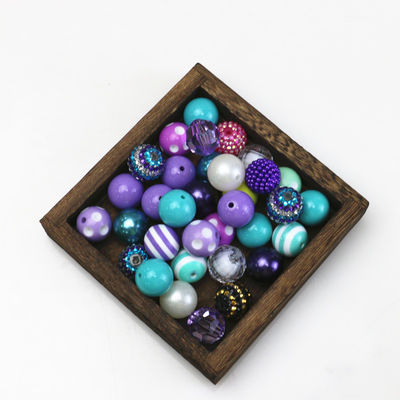 Chunky Gumball Różowy Kolor Luzem Bubblegum Koraliki Akrylowe Luźne Koraliki Do Biżuterii