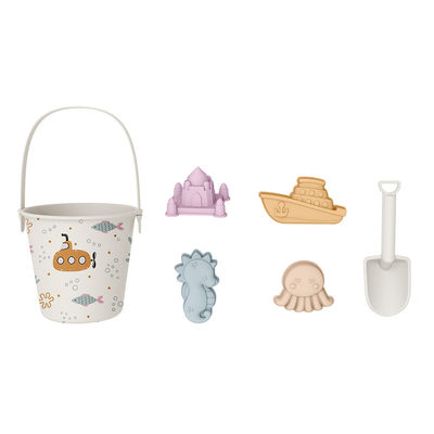 Oświatowe zabawki z wiadro silikonowego