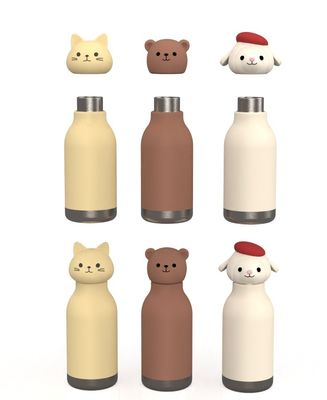 Custom Cartoon LOGO Silicone Thermos Cup Tumbler Zastępcze pokrywy pokrywy do kubków