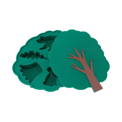 Szybko rozkładający się zestaw do zamrażarki silikonowej z pokrywką do żucia dla dzieci