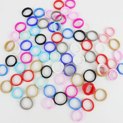 jakość  BPA Free Food Grade Silicone Rubber O Rings Chewable For Children Girls fabryka