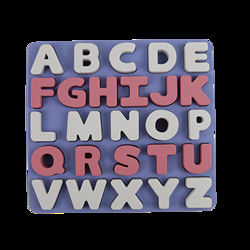 Silikonowe puzzle dla dzieci z literami w kształcie alfabetu