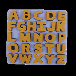 Silikonowe puzzle dla dzieci z literami w kształcie alfabetu