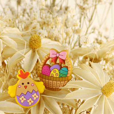 Food Grade Focal Beads Silikonowe jaja kurze Bunny Shape do tworzenia długopisów