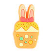 Food Grade Focal Beads Silikonowe jaja kurze Bunny Shape do tworzenia długopisów