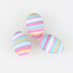 Food Grade Focal Beads Silikonowe jaja kurze Bunny Shape do tworzenia długopisów
