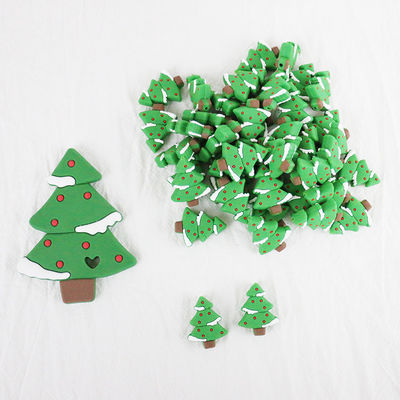 Mini Food Grade Christmas Silikonowe Koraliki Dla MAJSTERKOWICZÓW Naszyjnik Łańcuch Smoczka
