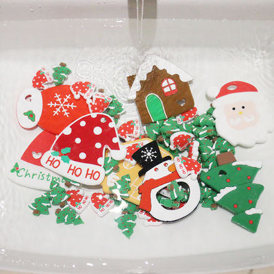 Mini Food Grade Christmas Silikonowe Koraliki Dla MAJSTERKOWICZÓW Naszyjnik Łańcuch Smoczka