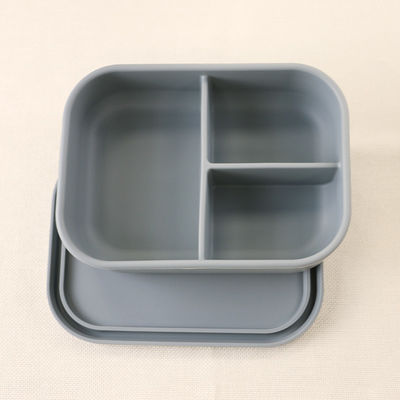 800 ml 1200 ml składane silikonowe pudełko na lunch do biura Bento na zewnątrz