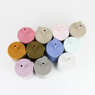 BPA Free Straw Cup Silikonowy kubek do kawy dla małych dzieci do picia