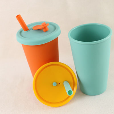 Travel Camp Składany silikonowy kubek do kawy 350 ml ze słomianą pokrywką
