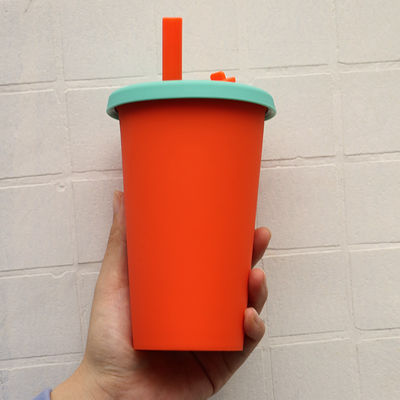 Travel Camp Składany silikonowy kubek do kawy 350 ml ze słomianą pokrywką