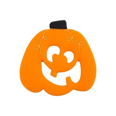 Niestandardowy silikonowy gryzak dla niemowląt w kształcie piernika z duchem Halloween