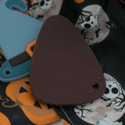 Halloween Witches Hat Silikonowy gryzak dla niemowląt Kolorowy do kojącego bólu ząbkowania