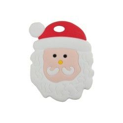 Świąteczny Gingerbread Man Miękki silikonowy gryzak Kolorowy na ząbkowanie dziecka