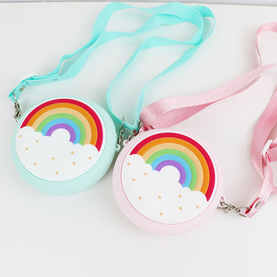 Mini Rainbow wykonana na zamówienie silikonowa torba na ramię dla dziecka