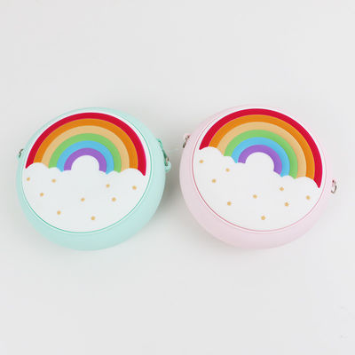 Mini Rainbow wykonana na zamówienie silikonowa torba na ramię dla dziecka