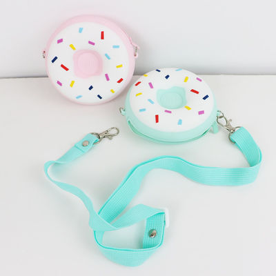 Mini Silikonowa Torba Na Ramię Donut Wodoodporna Kolorowa Wielofunkcyjna