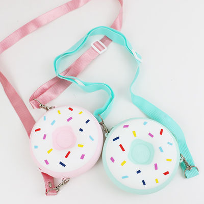 Mini Silikonowa Torba Na Ramię Donut Wodoodporna Kolorowa Wielofunkcyjna
