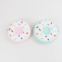 Mini Silikonowa Torba Na Ramię Donut Wodoodporna Kolorowa Wielofunkcyjna