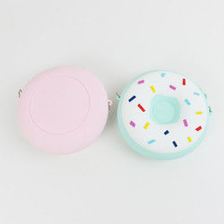 Mini Silikonowa Torba Na Ramię Donut Wodoodporna Kolorowa Wielofunkcyjna
