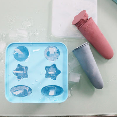 Rodzina DIY taca na lody z miękkiego silikonu spożywczego