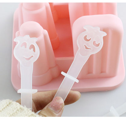 Ice Lolly Spersonalizowane Formy Silikonowe Zrównoważone Z Kolorem Panton