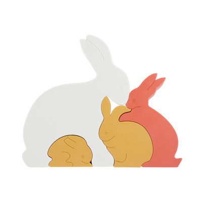Bunny Rabbit Silikonowe puzzle dla malucha Ekologiczne dla dziecka