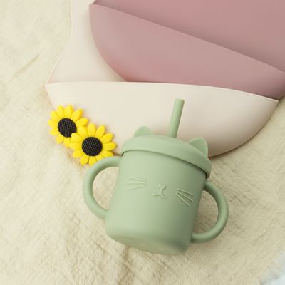 Silikonowy śliniaczek do karmienia niemowląt BPA Free Soft z łapaczem żywności