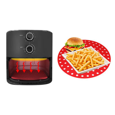 Nonstick Food Grade Silikonowa podkładka do frytkownicy Odporna na ciepło Wielofunkcyjna