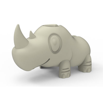 Kolory Pantone Wanna Wylewka Wody Pokrywa BPA Free Cartoon Cute Rhino Shape