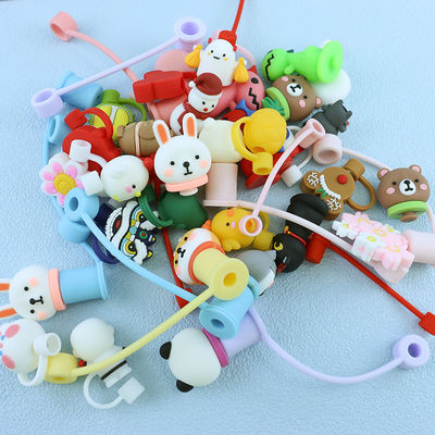 Dostępne hurtowo zawieszki ze słomy Topper dla różnych rozmiarów materiału Straw Sippy