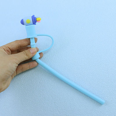 Nietoksyczny inny rozmiar materiału Słomka / Sippy Topper ozdabia silikonową osłonę słomki