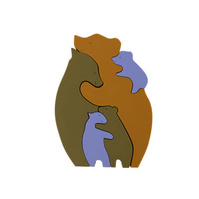 Innowacyjna i interaktywna Puzzle z silikonu do przedszkola Flexible By Paisen