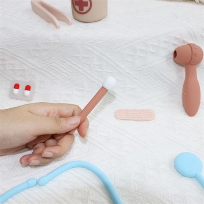 Produkty dla dzieci Zestaw lekarski silikonowy przyjazny dla środowiska