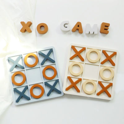 Sprzedaż hurtowa Całkowity silikon XO Puzzles Custom Logo Brand Baby Edukacyjny silikon Puzzle Toys
