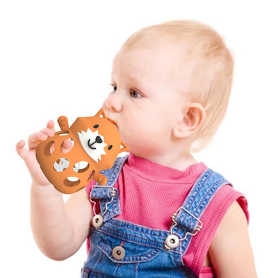 PAISEN BPA Free Animal Baby zabawka na ząbkowanie Food Grade silikonowa rękawiczka na ząbkowanie zapobiegająca upuszczaniu nadgarstka gryzaki dla dzieci