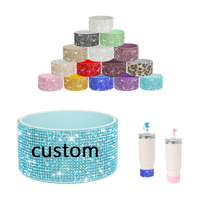 Silikonowy zderzak rękaw butelki do tłumienia 40 oz 7,5 cm Tumbler buty Stanley Cup silikonowe butelki z dolnym osłoną