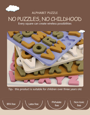 Nowy projekt Puzzle 3D z silikonu Puzzle dla niemowląt Puzzle Montessori Puzzle dla noworodków
