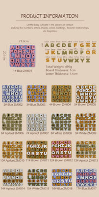 Nowy projekt Puzzle 3D z silikonu Puzzle dla niemowląt Puzzle Montessori Puzzle dla noworodków