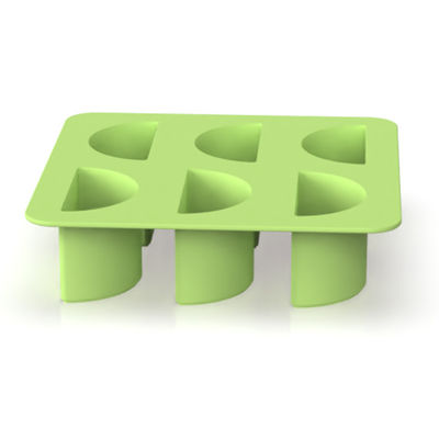 Niestandardowy BPA Free Round Ice Cube Tray BPA-Free z pokrywą i pojemnikiem Łatwe do uwolnienia Lodowa pleśń Lodowa Cube Mould dla kul lodowych