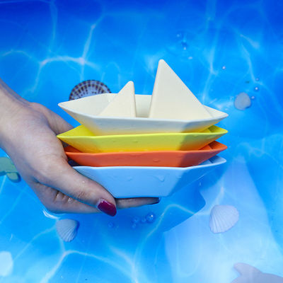 Nowy przyjazd BPA bezpieczne silikonowe łazienki zabawki łodzi łatwe do czyszczenia dzieci grają w łazienki zabawki edukacyjne silikonowe łazienki chłopcy