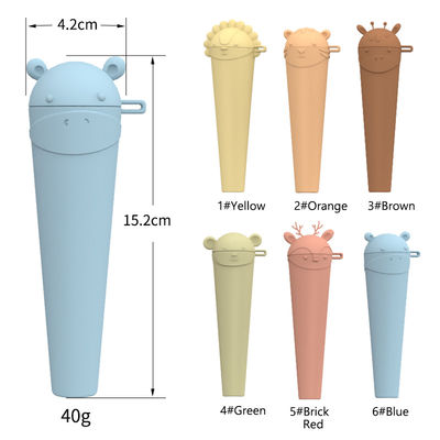 PAISEN Animal Silicone Popsicle Maker BPA Free Wielokrotnie używalne Lody Pop Pop Formy Myjnia naczyń Bezpieczne domowe lody Formy z pałkami