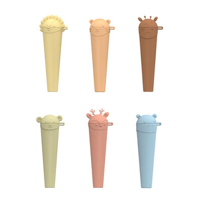 PAISEN Animal Silicone Popsicle Maker BPA Free Wielokrotnie używalne Lody Pop Pop Formy Myjnia naczyń Bezpieczne domowe lody Formy z pałkami