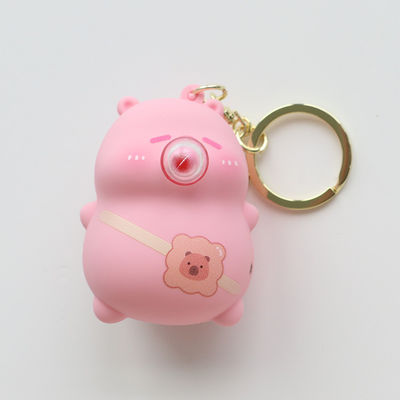 Silikonowy łańcuch kluczowy Kapybara Wisiorek Decompression Squeeze Bags Ornament Stress Relief Vent Toy 80g dla materiału silikonowego