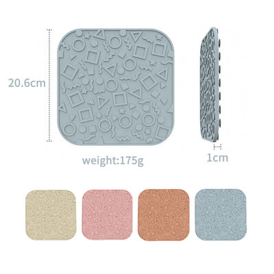 Premium Silicone Dog Lick Pad Mat with Suction Cups – BPA-Free, Easy Clean Slow Feeding for Healthy Pets