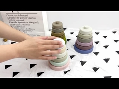 Wielofunkcyjne silikonowe zabawki dla niemowląt kolorowe z ekologicznym materiałem klasy medycznej