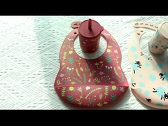 Szklany kubek do picia z słomką do szkolenia dzieci bez BPA